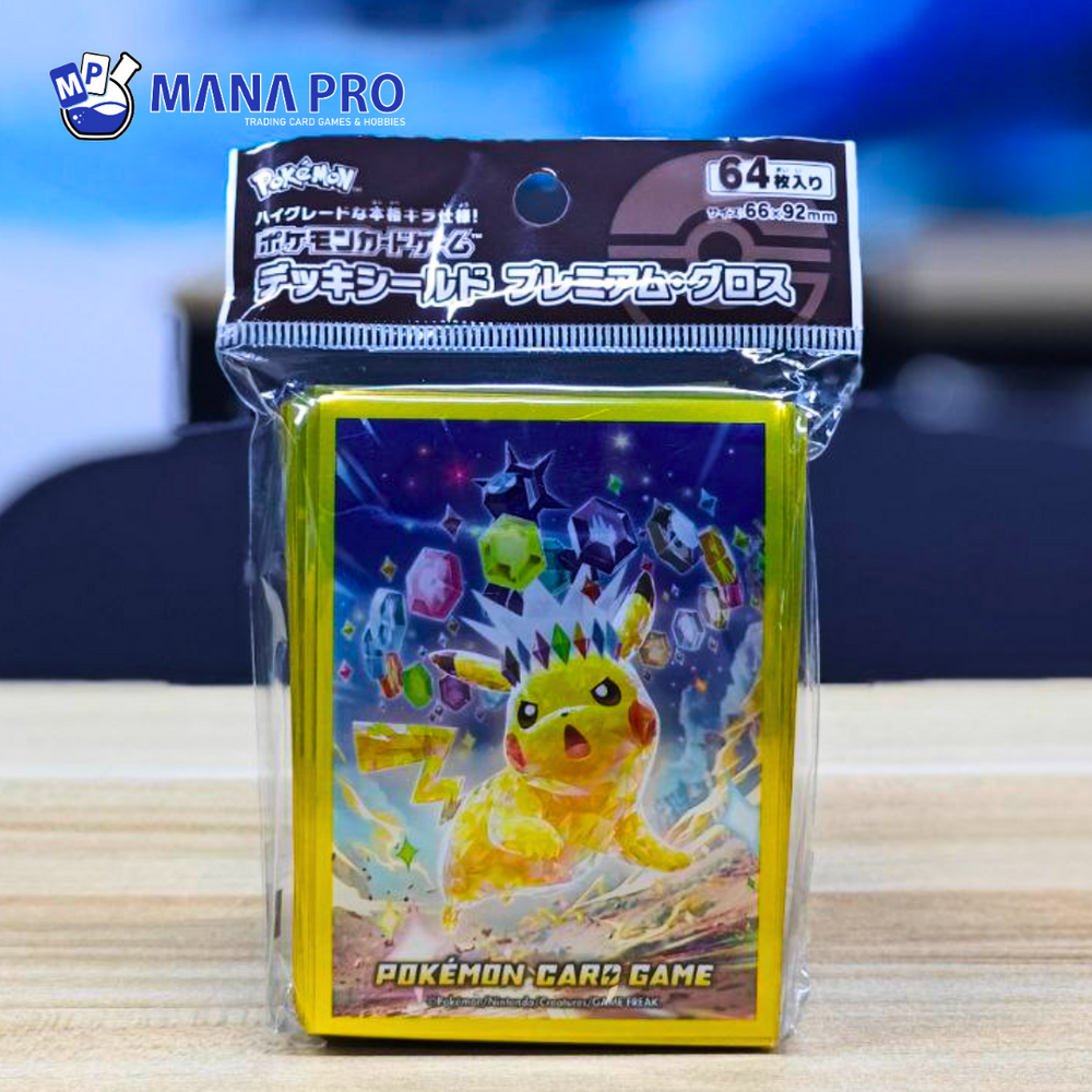 CARD SLEEVES - TERASTAL PIKACHU SLEEVE (64-PACK)