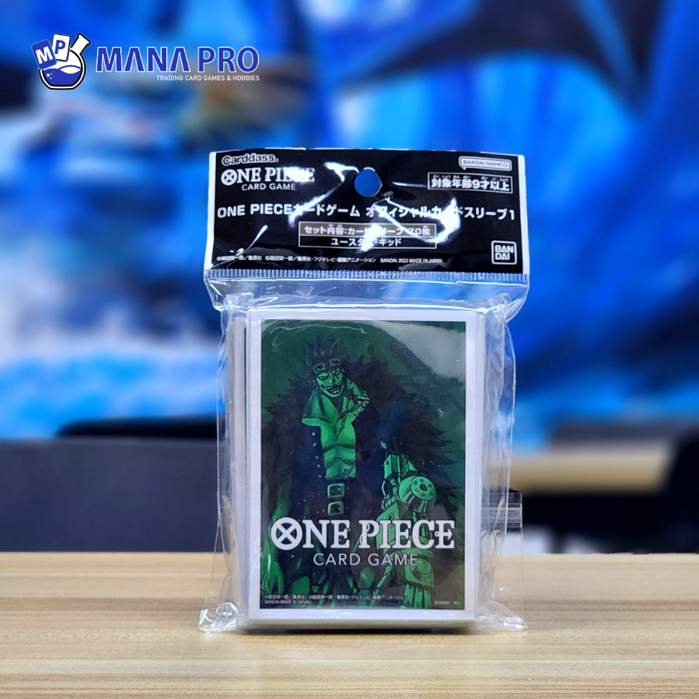 ONE PIECE CARD GAME GREEN OFFICIAL SLEEVES ONE PIECE CARD GAME GREEN OFFICIAL SLEEVES