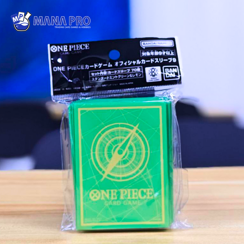 ONE PIECE CARD GAME STANDARD MINT & LEMON OFFICIAL SLEEVES