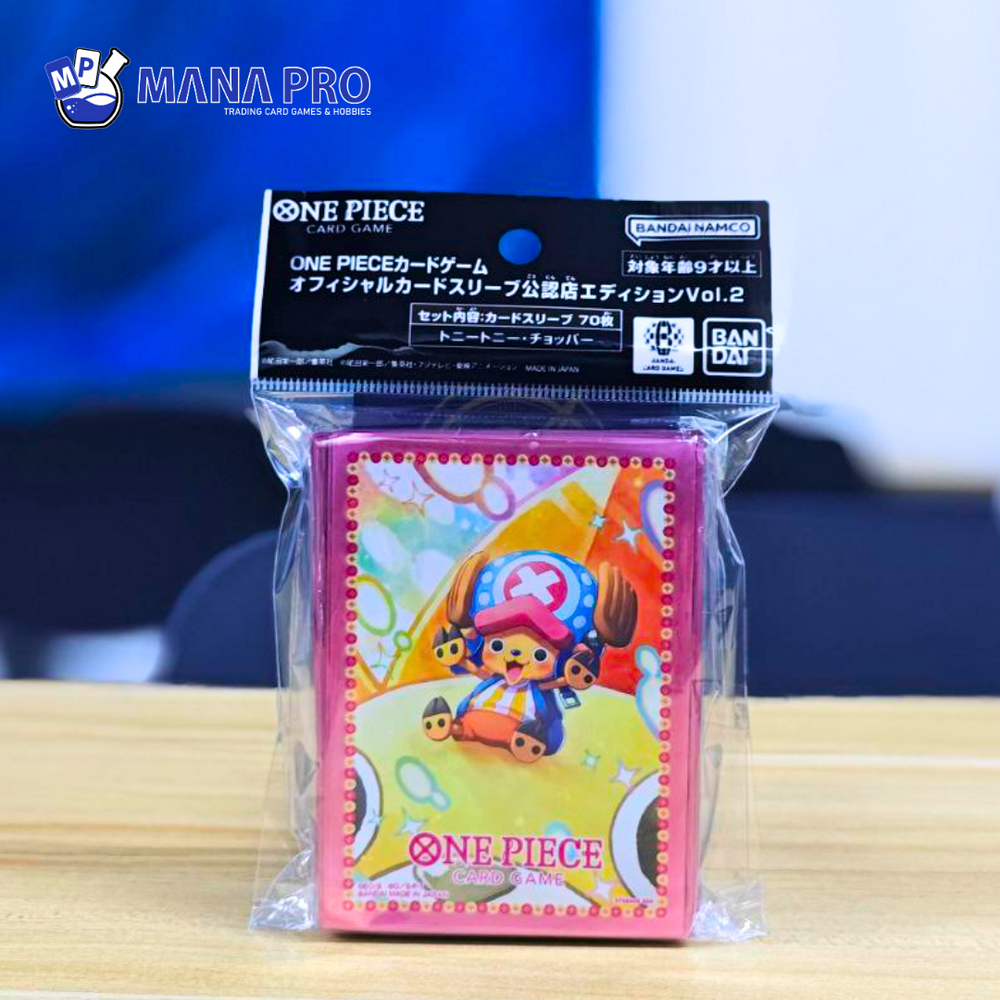 ONE PIECE CARD GAME VOL2 CHOPPER OFFICIAL SLEEVES ONE PIECE CARD GAME VOL2 CHOPPER OFFICIAL SLEEVES