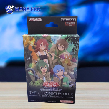 Yugioh Structure Deck ENGLISH EDITION FOR ASIA The Chronicles Deck: Spirit Charmers (CH02-AE)