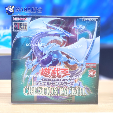 CREATION PACK 01 (CRO1) BOOSTER BOX ASIA ENGLISH