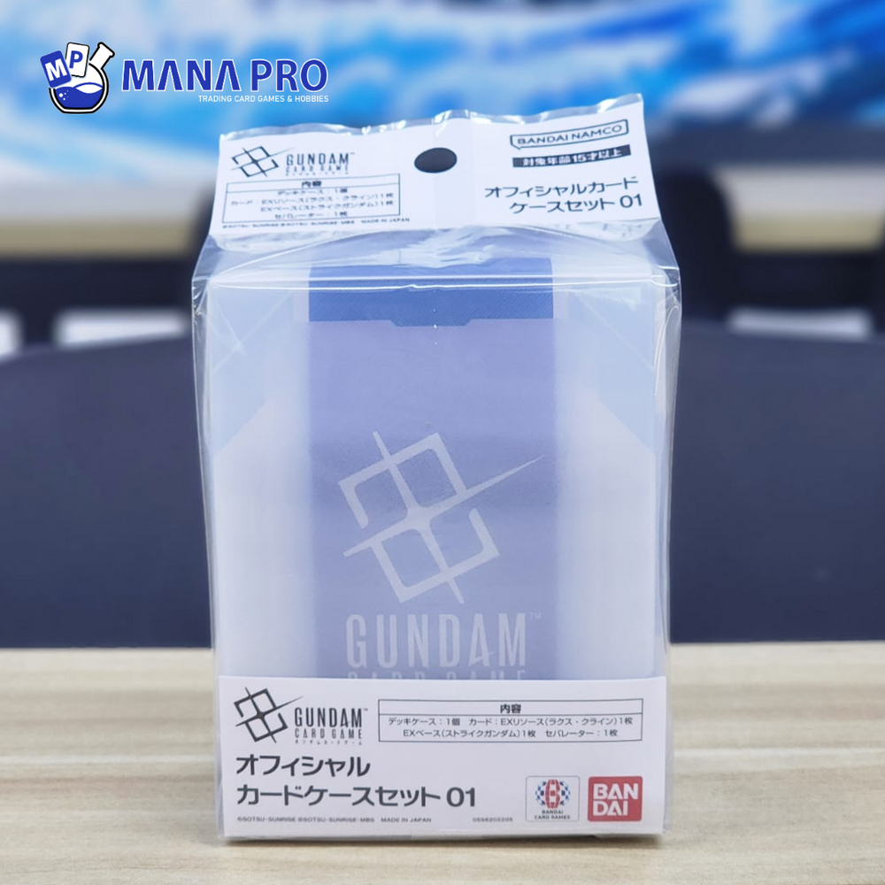 Gundam Card Game Official Card Case Set 01