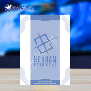 Gundam Card Game Official Card Sleeve 01 - GUNDAM CARD GAME Logo