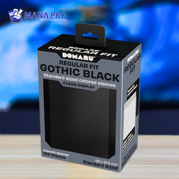 DOMARU - Gothic Black Standard Sleeve