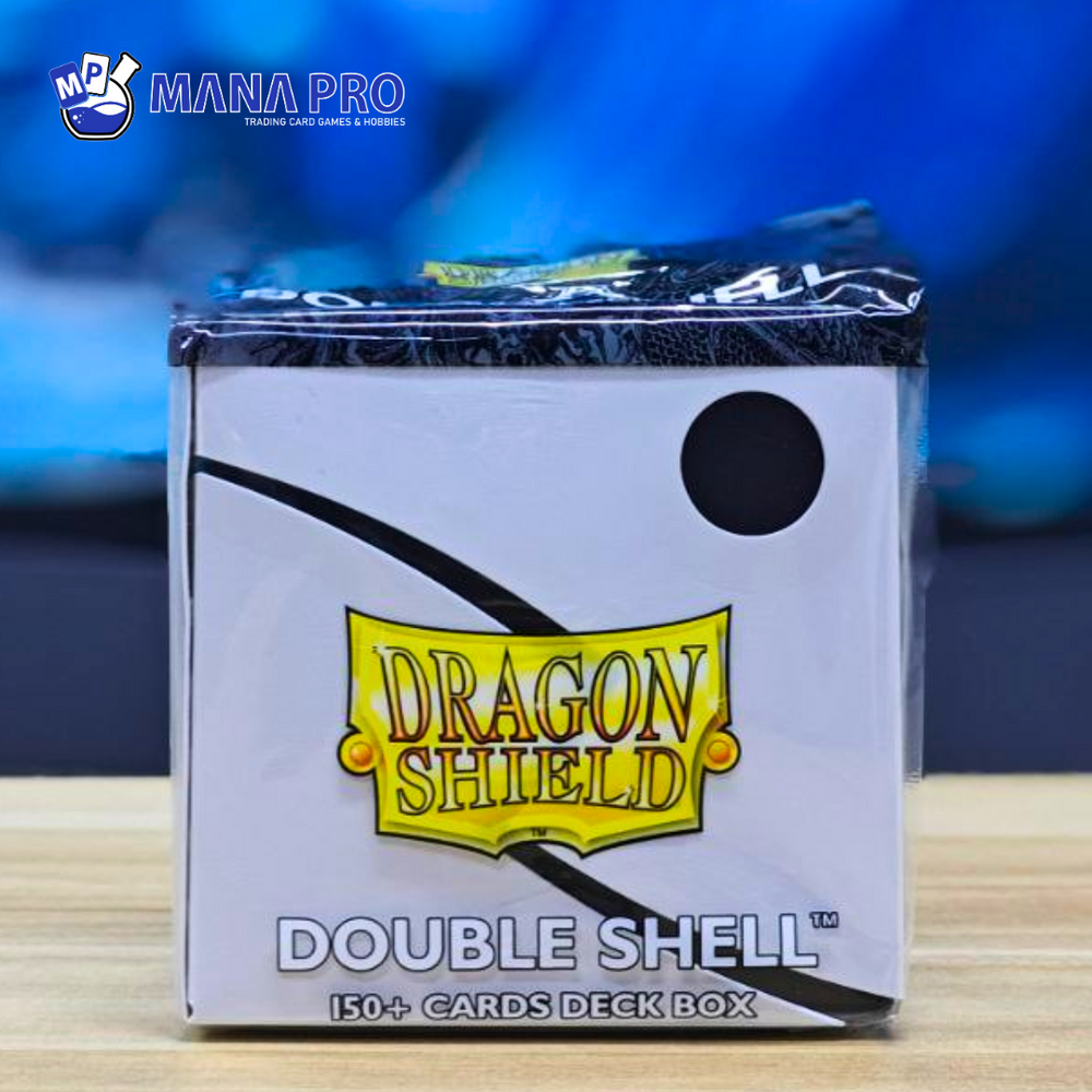 DRAGON SHIELD ASHEN WHITE DOUBLE SHELL BOX