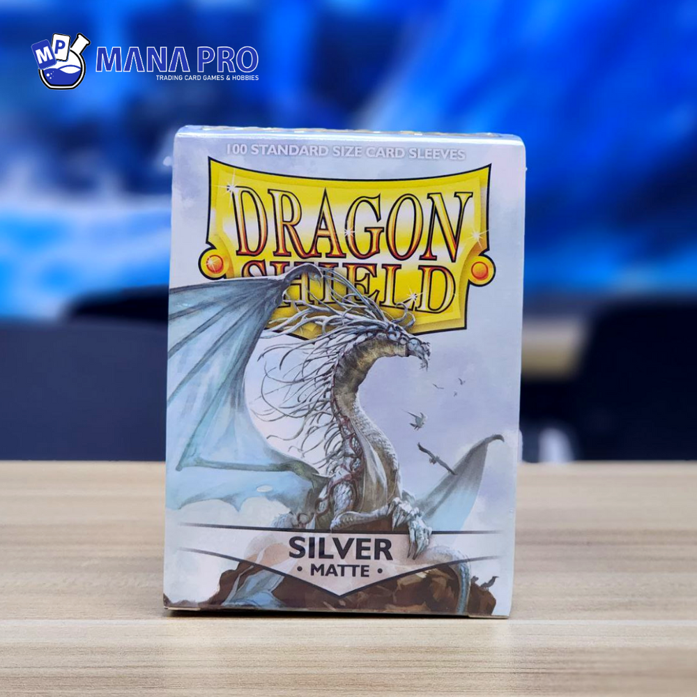 DRAGON SHIELD SILVER MATTE STANDARD SLEEVE