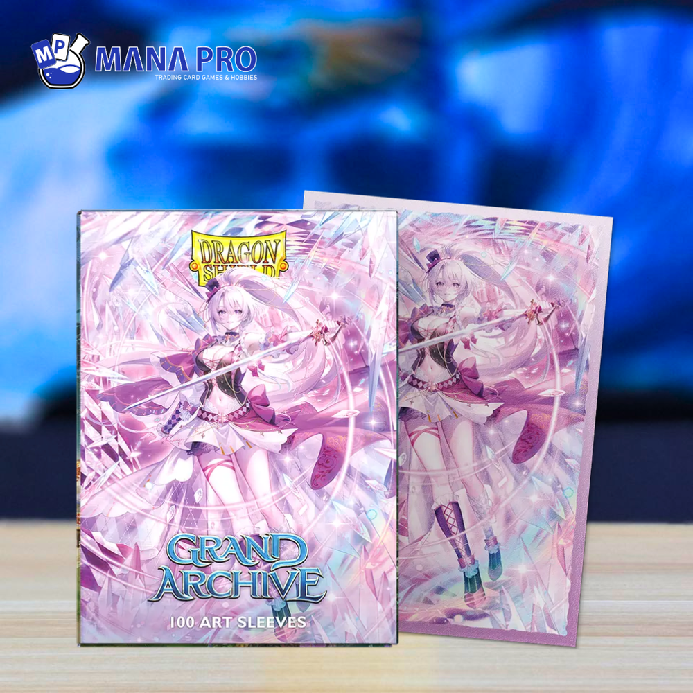 DRAGON SHIELD GRAND ARCHIVE MERLIN, BILLIANT VESTIGE ART MATTE SLEEVE