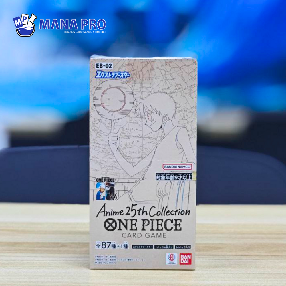 ONE PIECE CARD GAME - EXTRA BOOSTER ANIME 25TH ANNIVERSARY BOOSTER BOX ONE PIECE CARD GAME - EXTRA BOOSTER ANIME 25TH ANNIVERSARY BOOSTER BOX