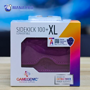 GAMEGENIC SIDEKICK 100+ XL PURPLE CONVERTIBLE