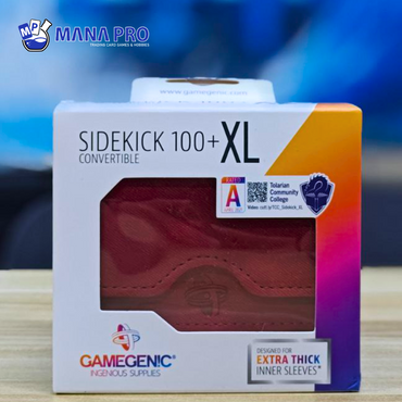 GAMEGENIC SIDEKICK 100+ XL RED CONVERTIBLE