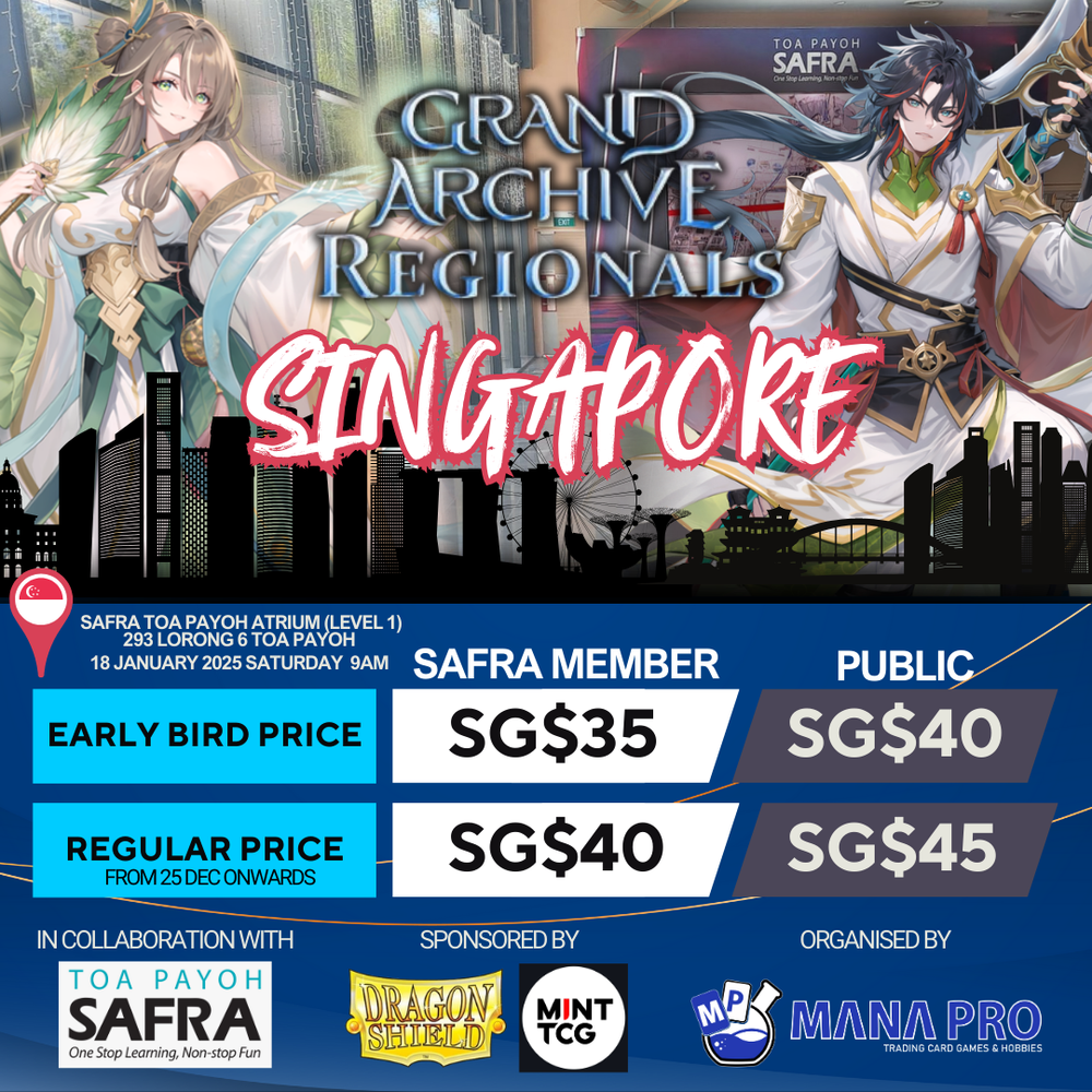 GRAND ARCHIVE REGIONAL CHAMPIONSHIP SINGAPORE