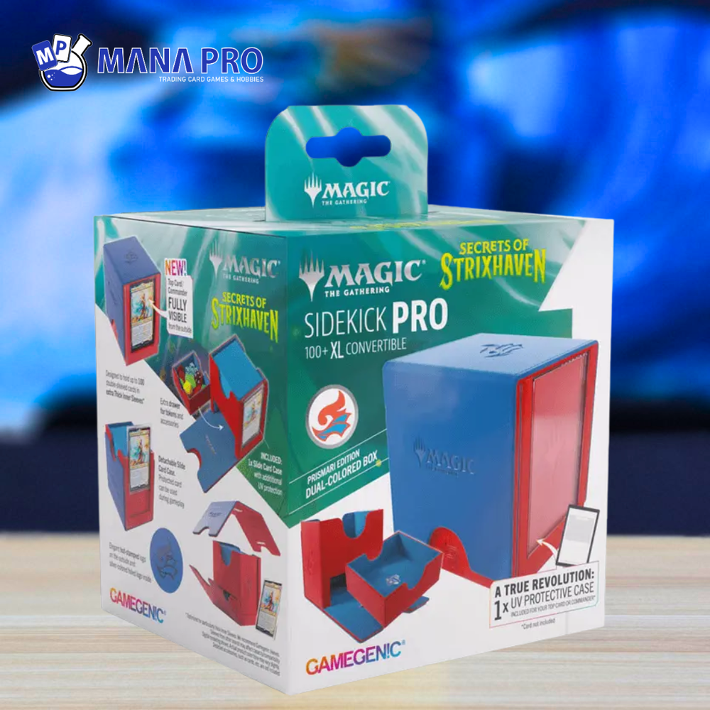 Gamegenic Sidekick Pro 100+ XL Convertible MTG: SECRETS OF STRIXHAVEN - Prismari