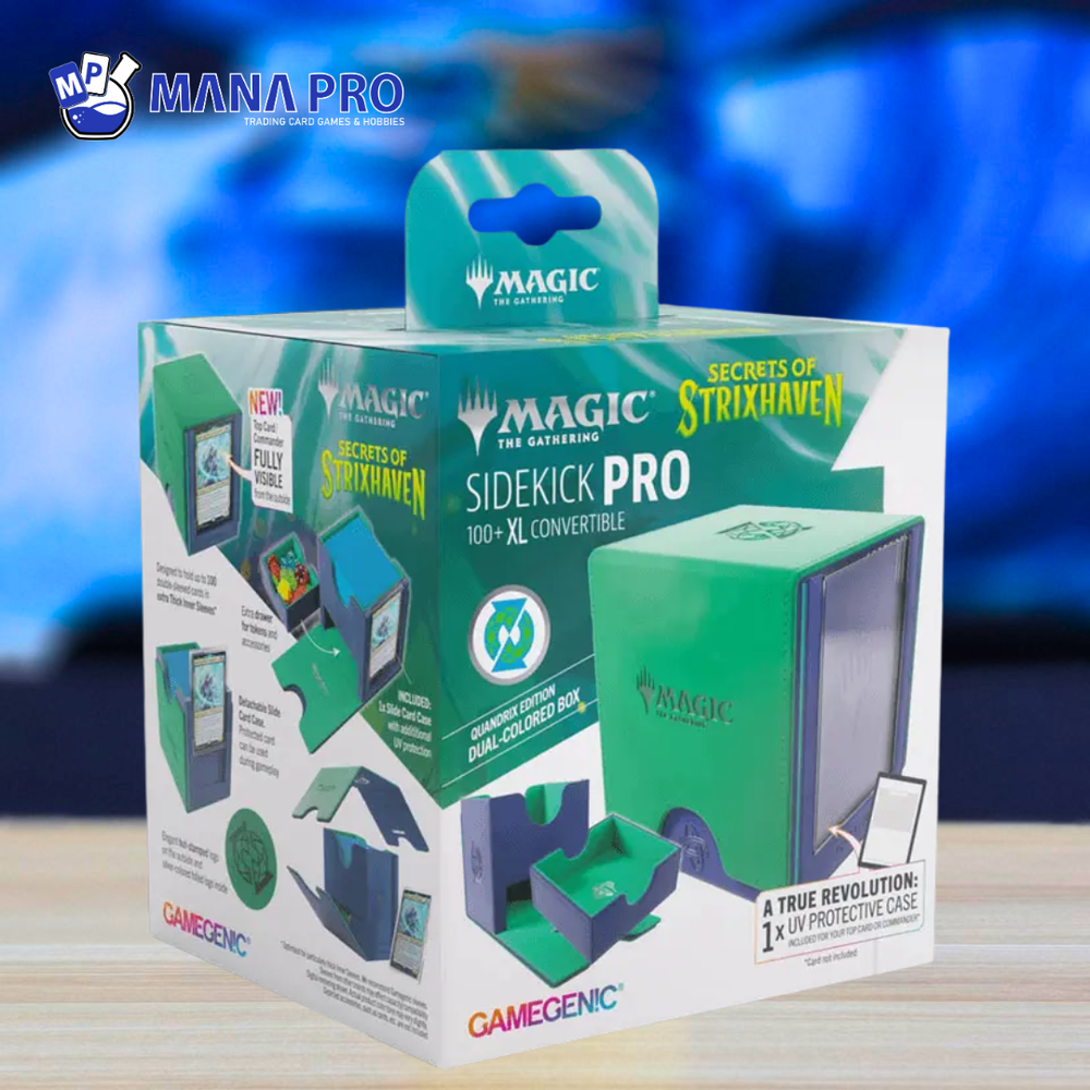 Gamegenic Sidekick Pro 100+ XL Convertible MTG: SECRETS OF STRIXHAVEN - Quandrix