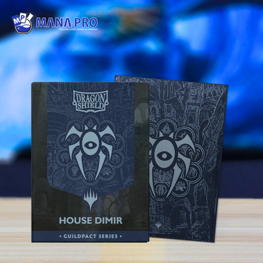 Dragon Shield Guildpact Series - House Dimir - Matte Dual Art Sleeves