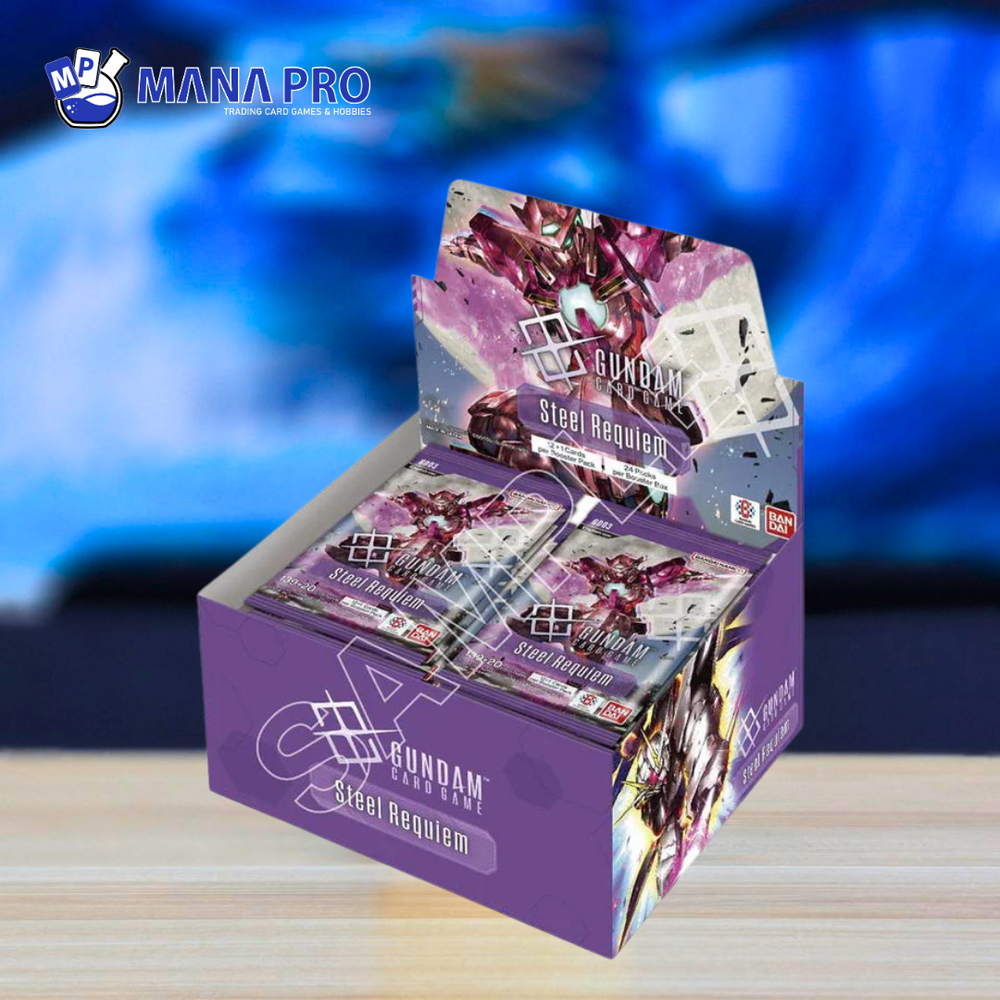 Gundam Card Game Steel Requiem Booster Box (GD-03) ENG