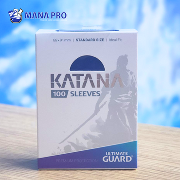 ULTIMATE GUARD KATANA BLUE SLEEVES STANDARD SIZE