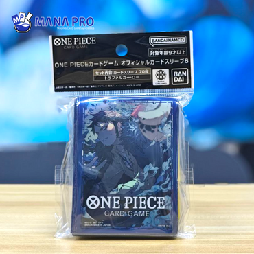 ONE PIECE CARD GAME TRAFALGAR D WATER LAW OFFICIAL SLEEVES