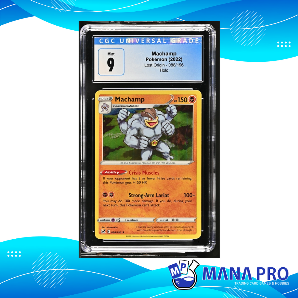 MACHAMP LOST ORIGIN 088-196 CGC 9 ENG