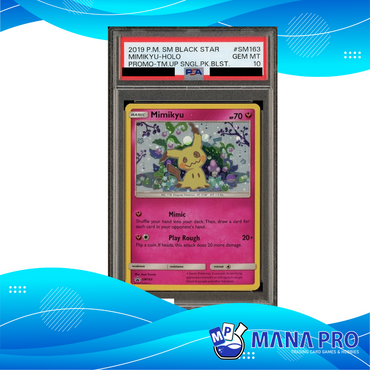MIMIKYU PROMO SM163 PSA 10 ENG