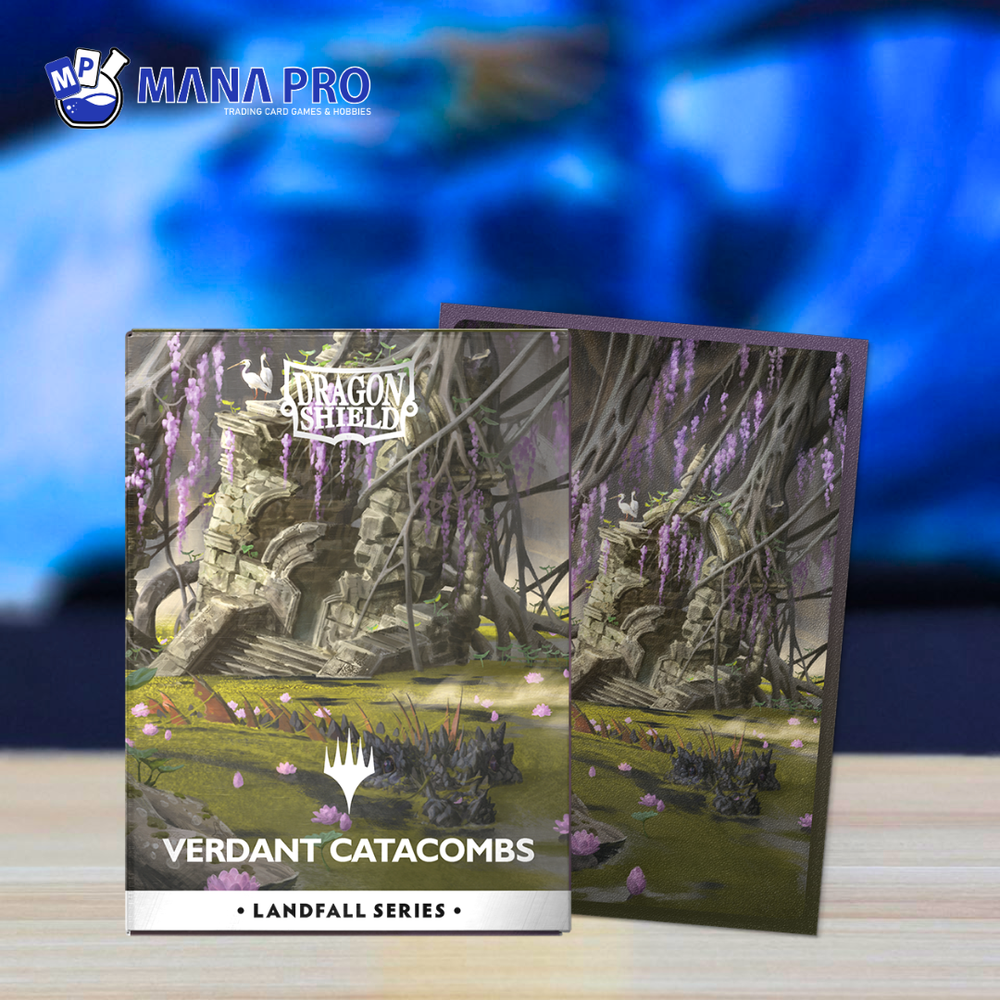 DRAGON SHIELD LANDFALL SERIES - VERDANT CATACOMBS DUAL MATTE SLEEVES