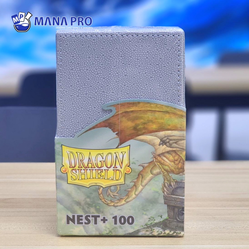 DRAGON SHIELD LIGHT GREY/BLACK NEST+ DECK BOXES