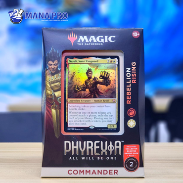 (GOLD) PHYREXIA: ALL WILL BE ONE REBELLION RISING COMMANDER DECK