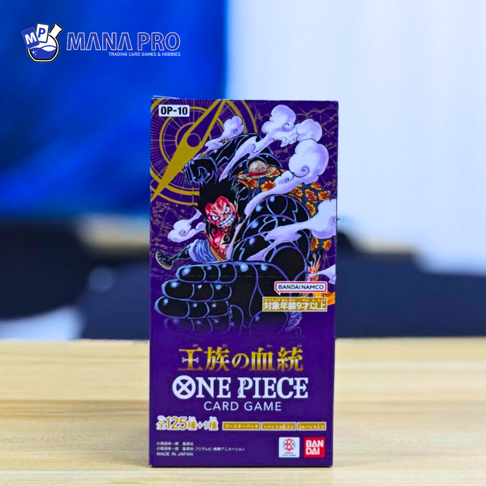 ONE PIECE CARD GAME - ROYAL BLOOD BOOSTER BOX (OP10) ONE PIECE CARD GAME - ROYAL BLOOD BOOSTER BOX (OP10)