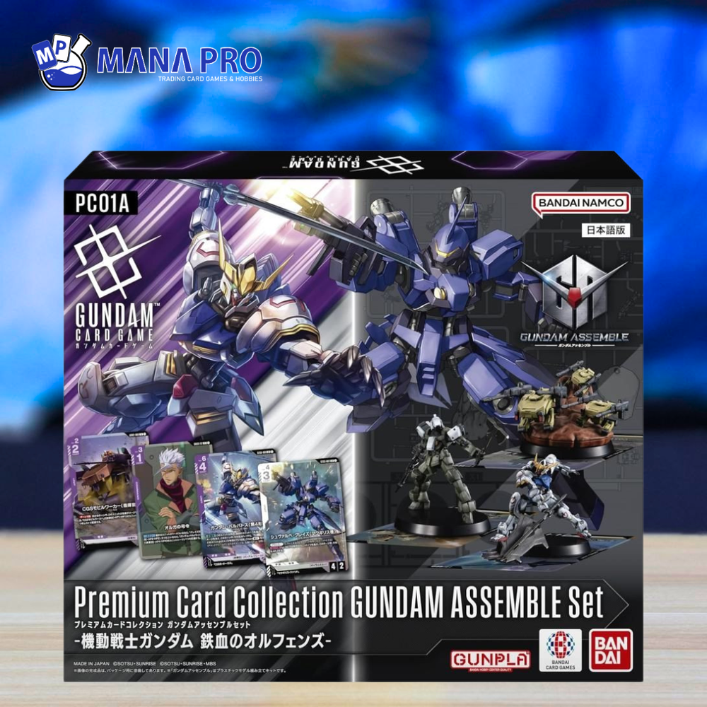 GUNDAM CARD GAME Premium Card Collection GUNDAM ASSEMBLE SET -Iron-Blooded Orphans- [PC01A]
