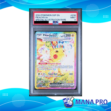 PIKACHU EX SSP 238/191 PSA 9 ENG