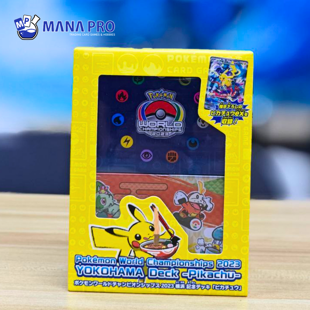 POKEMON WORLD CHAMPIONSHIPS 2023 YOKOHAMA DECK -PIKACHU- (SEALED)