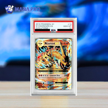 (PSA 10) 2016 POKEMON XY EVOLUTIONS #13 M CHARIZARD EX EVOLUTIONS
