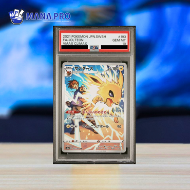 (PSA 10) 2021 POKEMON JAPANESE SWORD & SHIELD VMAX CLIMAX #193 FA JOLTEON VMAX CLIMAX