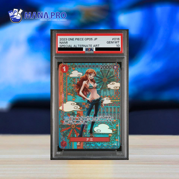 (PSA 10) 2023 ONE PIECE JAPANESE OP05-AWAKENING OF THE NEW ERA #016 NAMI SPECIAL ALTERNATE ART