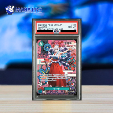 (PSA 10) 2023 ONE PIECE JAPANESE OP05-AWAKENING OF THE NEW ERA #121 YAMATO SPECIAL ALTERNATE ART