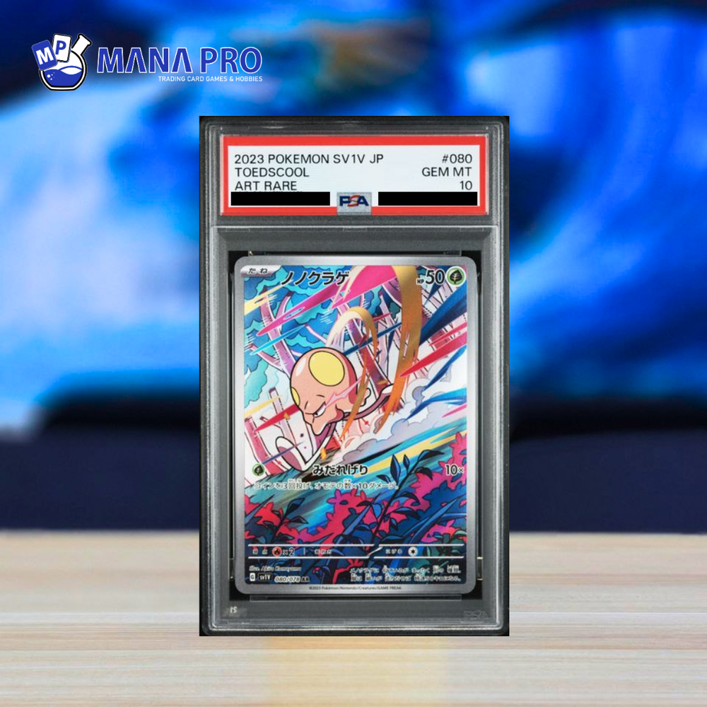 (PSA 10) 2023 POKEMON JAPANESE SV1V-VIOLET ex #080 TOEDSCOOL ART RARE