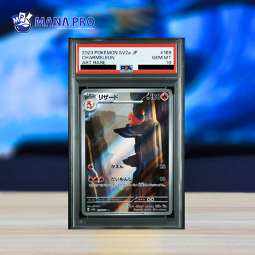(PSA 10) 2023 POKEMON JAPANESE SV2a-POKEMON 151 #169 CHARMELEON ART RARE
