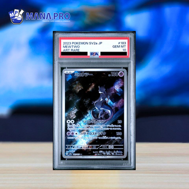 (PSA 10) 2023 POKEMON JAPANESE SV2a-POKEMON 151 #183 MEWTWO ART RARE