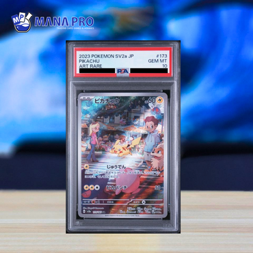 PIKACHU SV2A 173/165 AR PSA 10 JPN