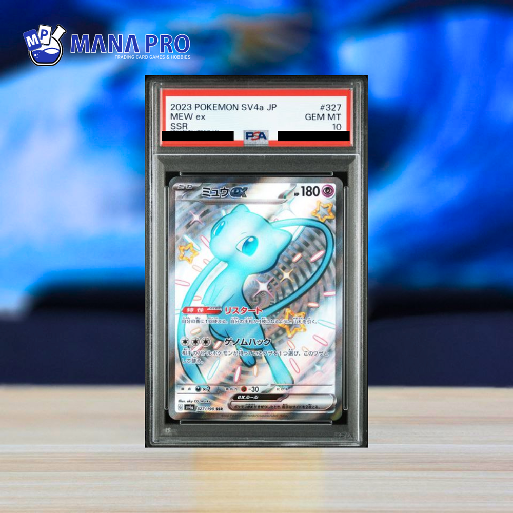 (PSA 10) 2023 POKEMON JAPANESE SV4a-SHINY TREASURE ex #327 MEW ex SSR