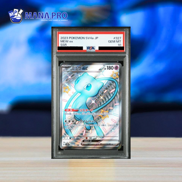 (PSA 10) 2023 POKEMON JAPANESE SV4a-SHINY TREASURE ex #327 MEW ex SSR
