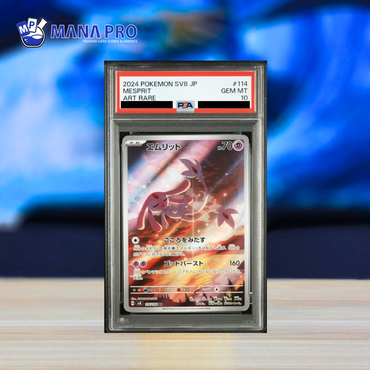 (PSA 10) 2024 POKEMON JAPANESE SV8-SUPER ELECTRIC BREAKER #114 MESPRIT ART RARE
