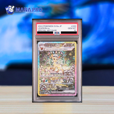 (PSA 10) 2024 POKEMON JAPANESE SV8a-TERASTAL FEST ex #200 LEAFEON ex SPECIAL ART RARE