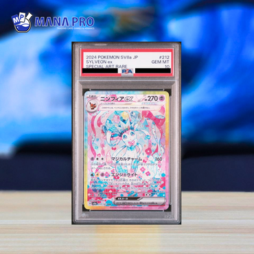 (PSA 10) 2024 POKEMON JAPANESE SV8a-TERASTAL FEST ex #212 SYLVEON ex SPECIAL ART RARE