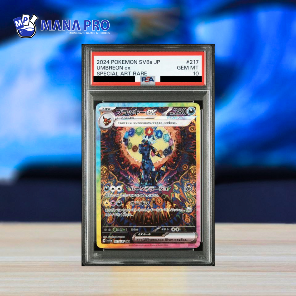 (PSA 10) 2024 POKEMON JAPANESE SV8a-TERASTAL FEST ex #217 UMBREON ex SPECIAL ART RARE