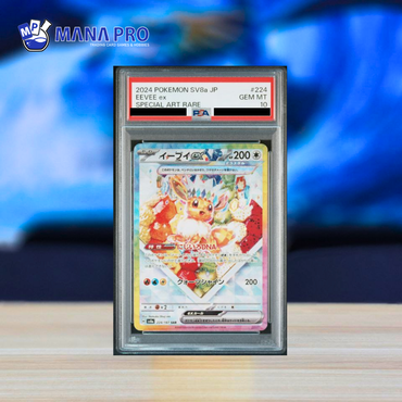 (PSA 10) 2024 POKEMON JAPANESE SV8a-TERASTAL FEST ex #224 EEVEE ex SPECIAL ART RARE