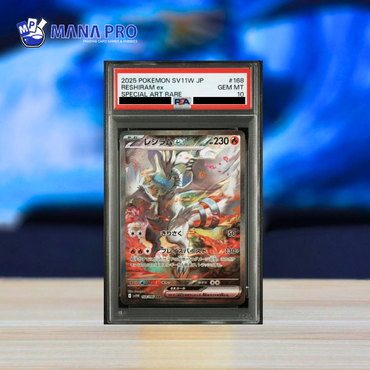 (PSA 10) 2025 POKEMON JAPANESE SV11W-WHITE FLARE #168 RESHIRAM ex SPECIAL ART RARE