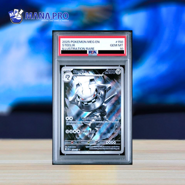 (PSA 10) 2025 POKEMON MEG EN-MEGA EVOLUTION #150 STEELIX ILLUSTRATION RARE