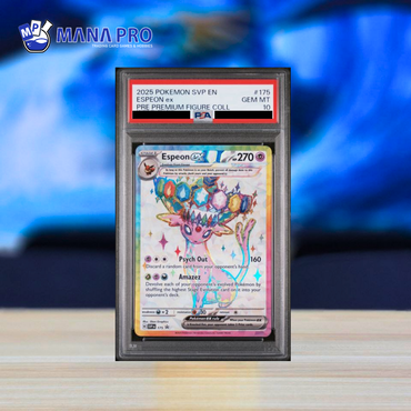 (PSA 10) 2025 POKEMON SVP EN-SV BLACK STAR PROMO #175 ESPEON ex PRE PREMIUM FIGURE COLL