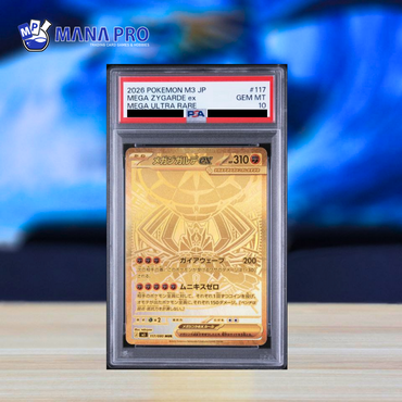 (PSA 10) 2026 POKEMON JAPANESE M3-NULLIFYING ZERO #117 MEGA ZYGARDE ex MEGA ULTRA RARE